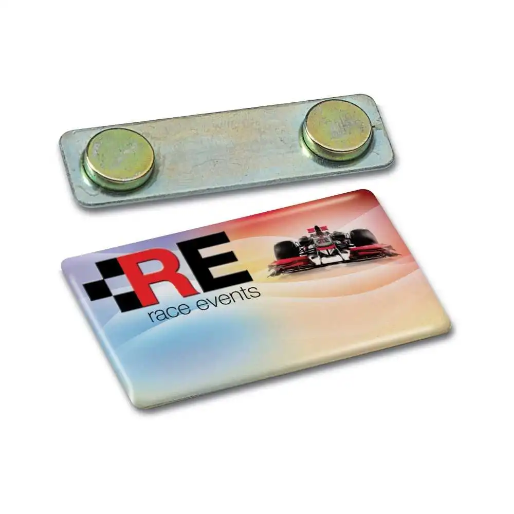 NAME BADGE EPOXY MAGENET